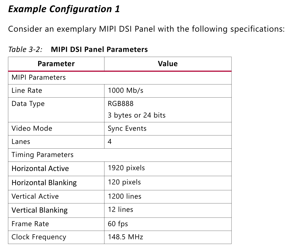 Example Timing Calculation